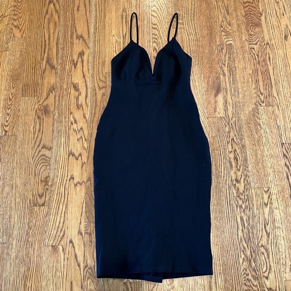 Solemio Los Angeles Size Small Black Dress Fancy Sexy
